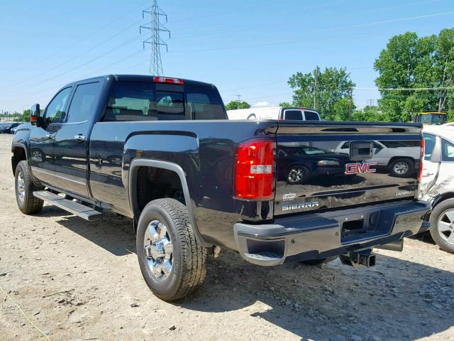 1GT42WEYXKF125147 - 2019 GMC SIERRA K35 BLACK photo 3