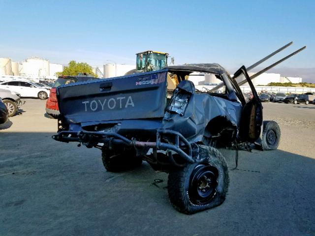 JT4RN01P7M0013712 - 1991 TOYOTA PICKUP 1/2 GRAY photo 4