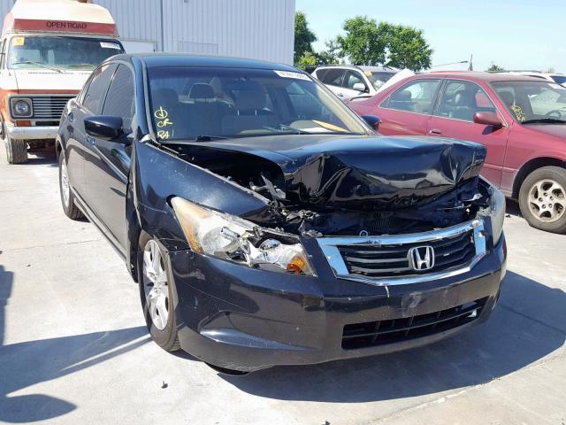 JHMCP26478C017451 - 2008 HONDA ACCORD LXP BLACK photo 1