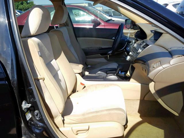 JHMCP26478C017451 - 2008 HONDA ACCORD LXP BLACK photo 5