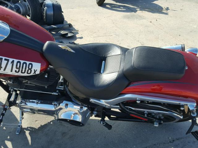 1HD1BFV21DB050314 - 2013 HARLEY-DAVIDSON FXSB BREAK RED photo 6