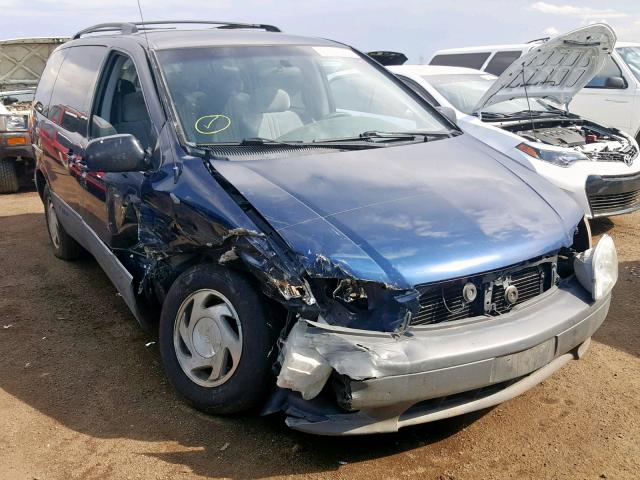 4T3ZF13C81U407384 - 2001 TOYOTA SIENNA LE BLUE photo 1