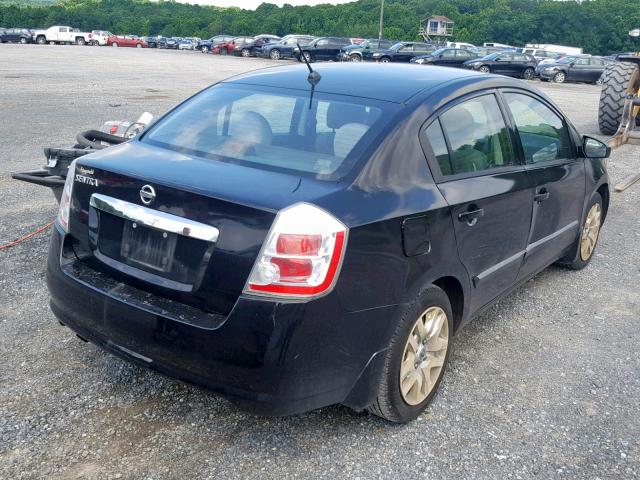 3N1AB6AP1AL679913 - 2010 NISSAN SENTRA 2.0 BLACK photo 4