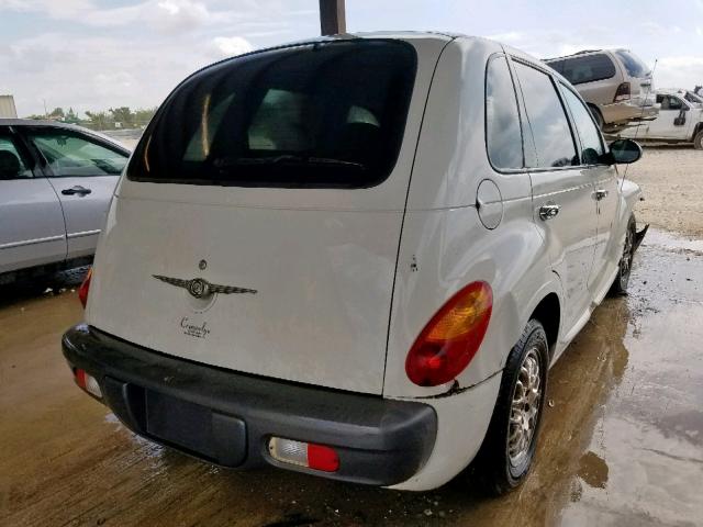 3C4FY48BX2T237150 - 2002 CHRYSLER PT CRUISER WHITE photo 4