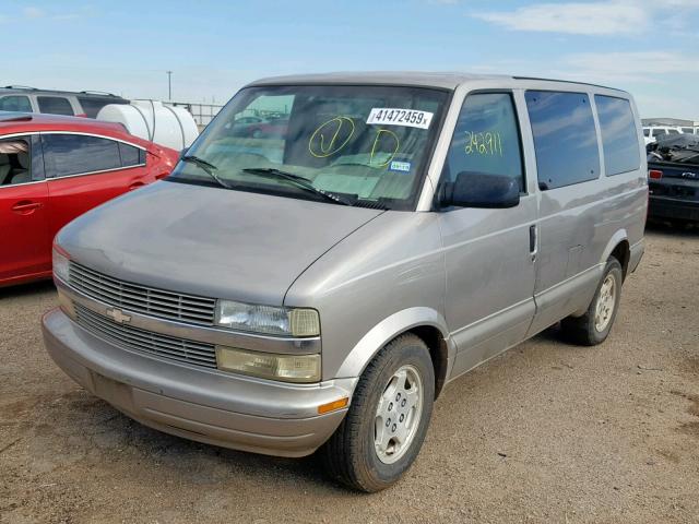 1GNDM19XX4B114780 - 2004 CHEVROLET ASTRO TAN photo 2