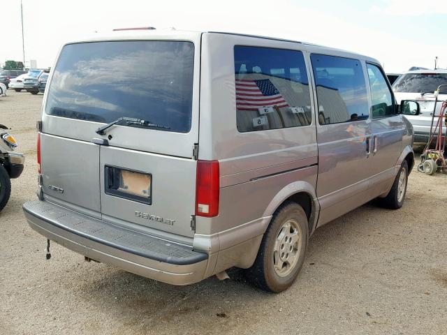 1GNDM19XX4B114780 - 2004 CHEVROLET ASTRO TAN photo 4