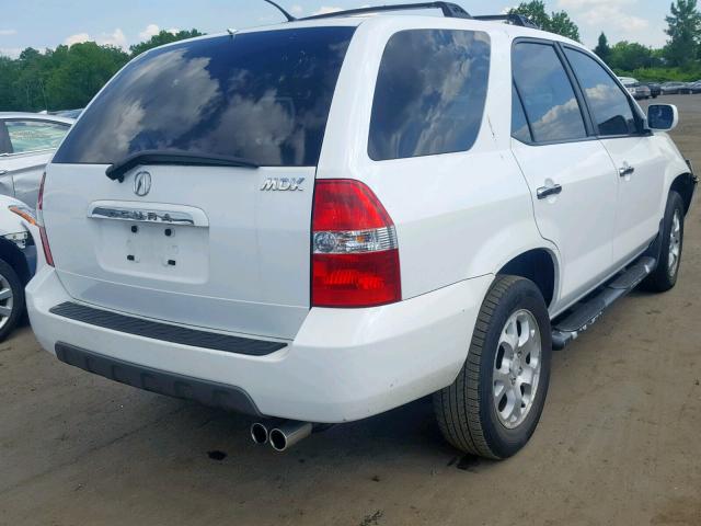 2HNYD18652H506776 - 2002 ACURA MDX TOURIN WHITE photo 4