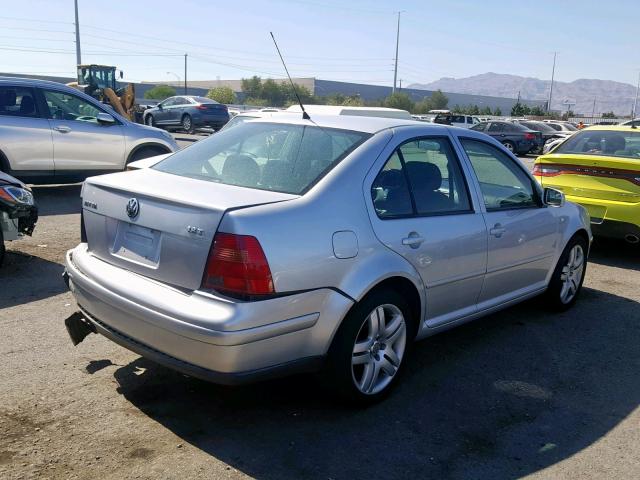 3VWSE69M93M012276 - 2003 VOLKSWAGEN JETTA GLS SILVER photo 4