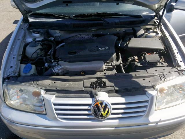 3VWSE69M93M012276 - 2003 VOLKSWAGEN JETTA GLS SILVER photo 7