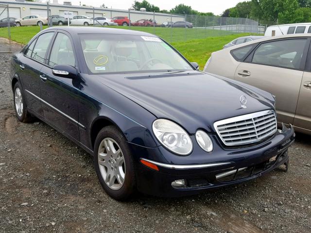 WDBUF56J66A814961 - 2006 MERCEDES-BENZ E 350 BLUE photo 1