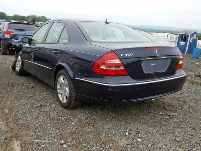 WDBUF56J66A814961 - 2006 MERCEDES-BENZ E 350 BLUE photo 3