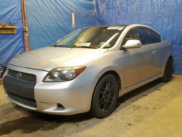 JTKDE177X70190288 - 2007 TOYOTA SCION TC ვერცხლისფერი ფოტო 2