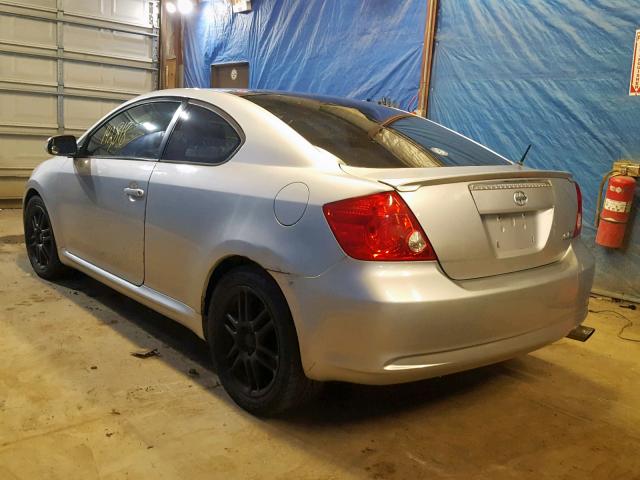 JTKDE177X70190288 - 2007 TOYOTA SCION TC ვერცხლისფერი ფოტო 3