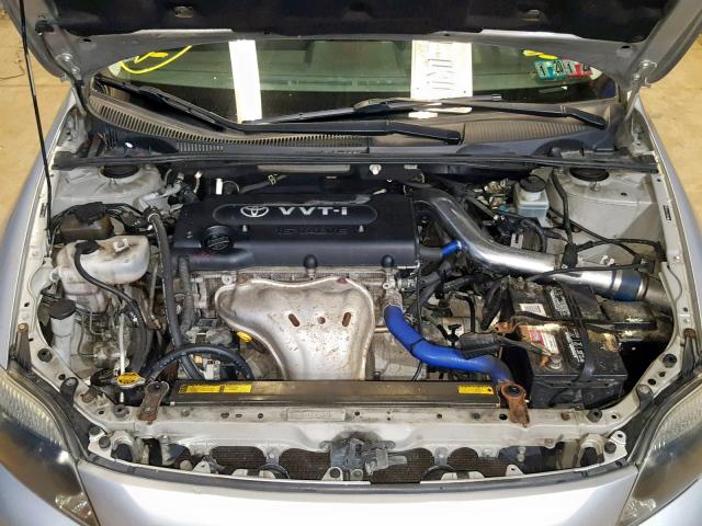 JTKDE177X70190288 - 2007 TOYOTA SCION TC ვერცხლისფერი ფოტო 7