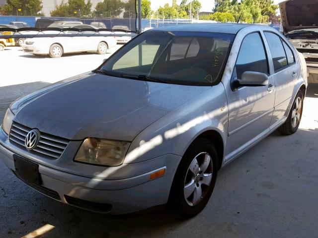 3VWSK69M13M112042 - 2003 VOLKSWAGEN JETTA GLS SILVER photo 2