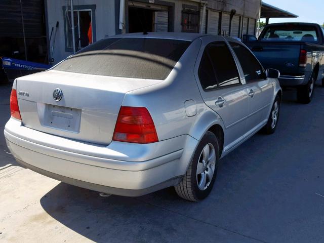 3VWSK69M13M112042 - 2003 VOLKSWAGEN JETTA GLS SILVER photo 4