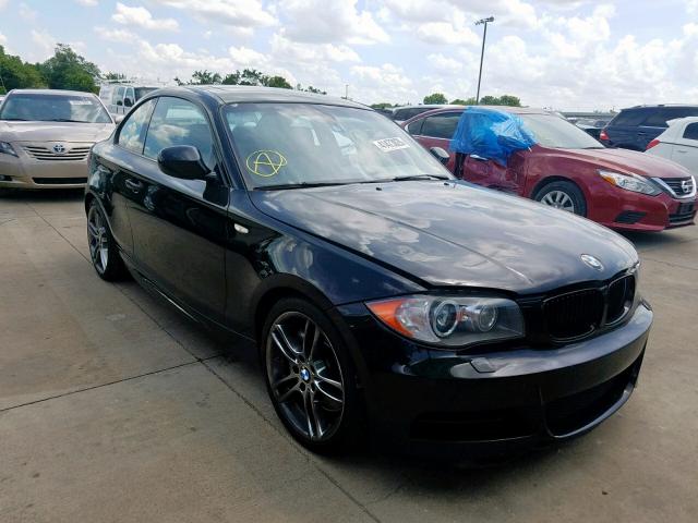 WBAUC9C53BVM09925 - 2011 BMW 135 I BLACK photo 1