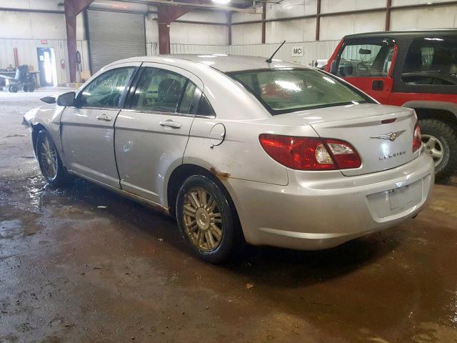 1C3LC56RX7N537175 - 2007 CHRYSLER SEBRING TO SILVER photo 3