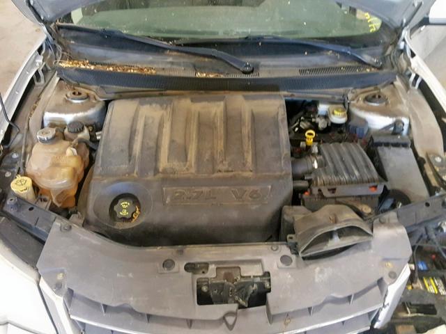 1C3LC56RX7N537175 - 2007 CHRYSLER SEBRING TO SILVER photo 7