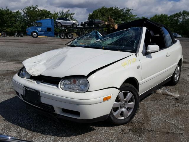 3VWDC21V32M810489 - 2002 VOLKSWAGEN CABRIO GLX 白色 照片 2