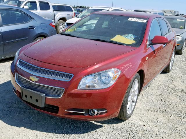 1G1ZK57778F201011 - 2008 CHEVROLET MALIBU LTZ 红色 照片 2