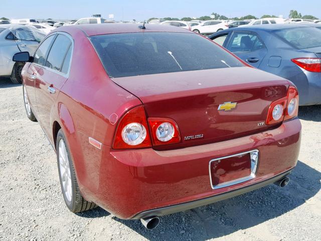 1G1ZK57778F201011 - 2008 CHEVROLET MALIBU LTZ 红色 照片 3