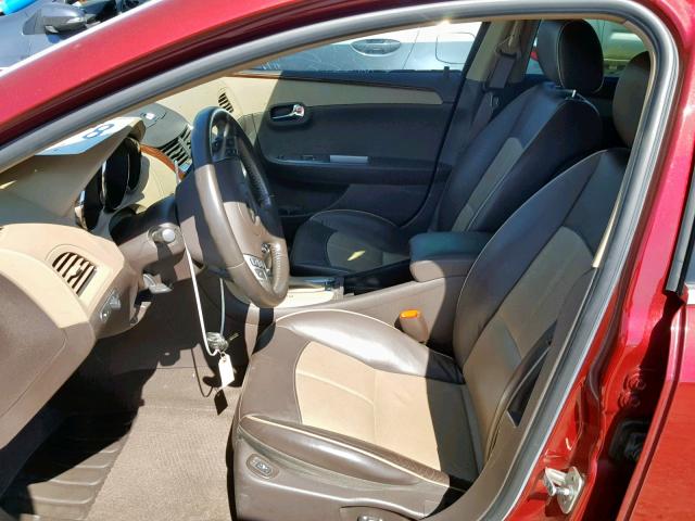 1G1ZK57778F201011 - 2008 CHEVROLET MALIBU LTZ 红色 照片 5