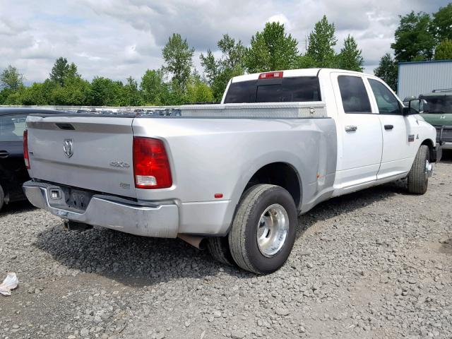 3D73M4CL9BG591917 - 2011 DODGE RAM 3500 SILVER photo 4