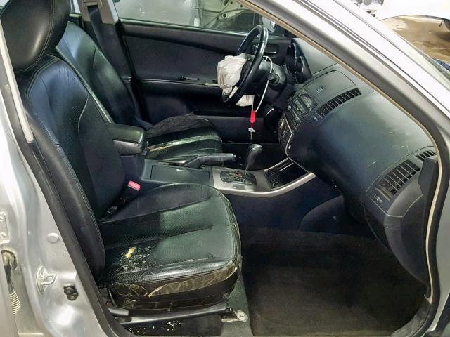 1N4BL11D36C184404 - 2006 NISSAN ALTIMA SE SILVER photo 5