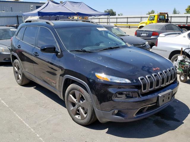 1C4PJLCB0HW574214 - 2017 JEEP CHEROKEE L BLACK photo 1