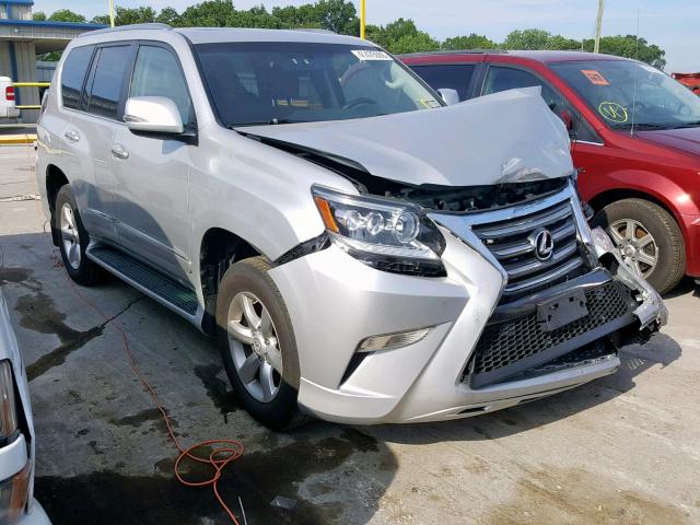 JTJBM7FX4E5084776 - 2014 LEXUS GX SILVER photo 1