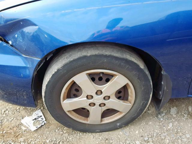 1G1JF52F247168732 - 2004 CHEVROLET CAVALIER L BLUE photo 9