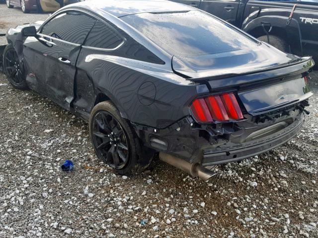 1FA6P8CF7H5305018 - 2017 FORD MUSTANG GT BLACK photo 3