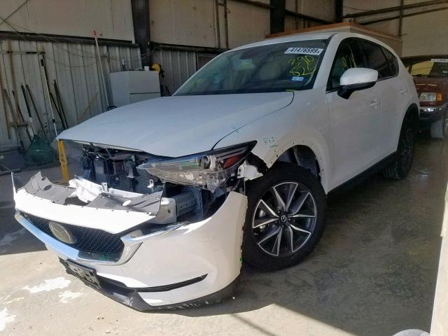 JM3KFADM4J1390825 - 2018 MAZDA CX-5 GRAND WHITE photo 2