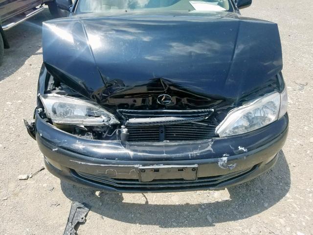 JT8BF28G610322629 - 2001 LEXUS ES 300 BLACK photo 9