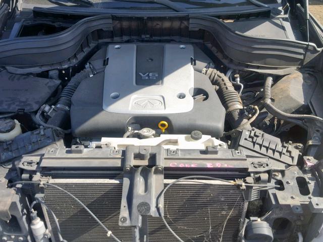 JNKAJ09E08M305582 - 2008 INFINITI EX35 BASE BLACK photo 7