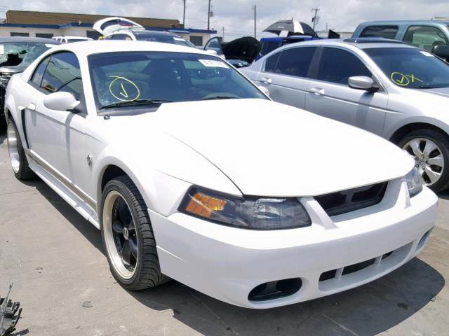 1FAFP42X54F150279 - 2004 FORD MUSTANG GT WHITE photo 1