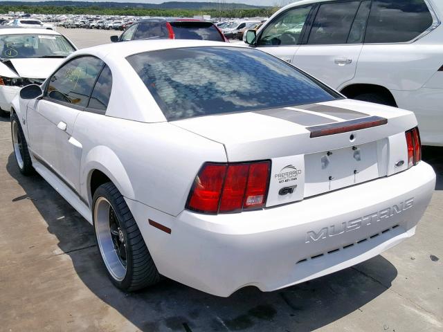 1FAFP42X54F150279 - 2004 FORD MUSTANG GT WHITE photo 3