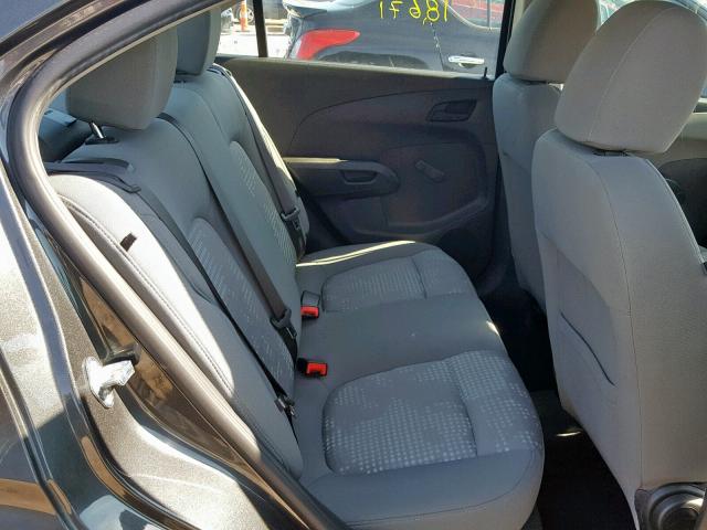 1G1JB5SH7H4113388 - 2017 CHEVROLET SONIC LS GREEN photo 6