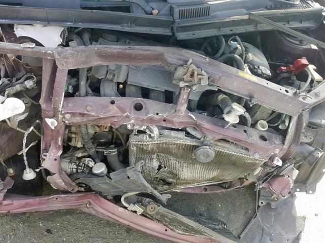 JTLKT334240160777 - 2004 TOYOTA SCION XB 勃艮第红 照片 7