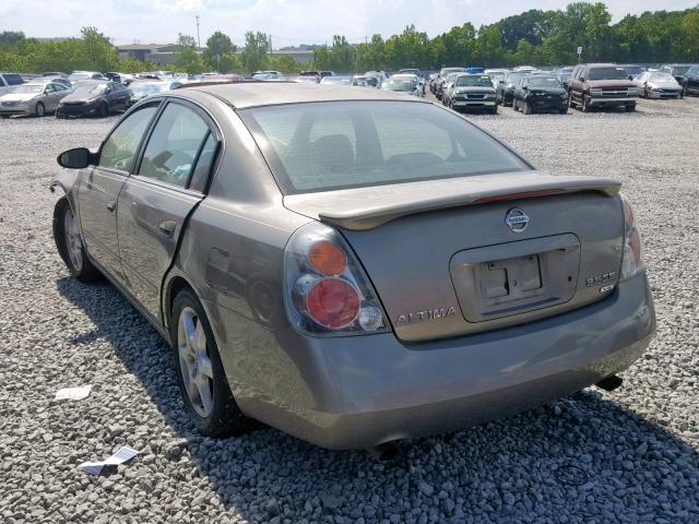 1N4BL11D82C149786 - 2002 NISSAN ALTIMA SE GRAY photo 3