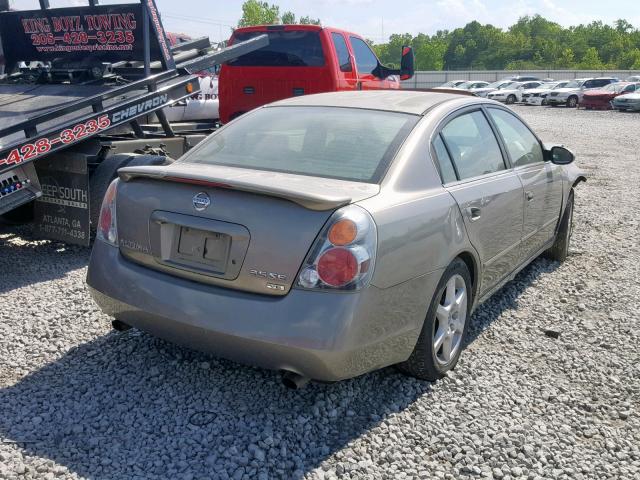 1N4BL11D82C149786 - 2002 NISSAN ALTIMA SE GRAY photo 4