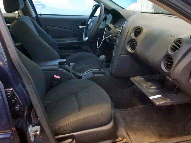 2G2WP552171206928 - 2007 PONTIAC GRAND PRIX BLUE photo 5