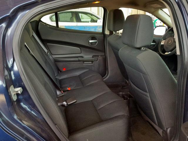 2G2WP552171206928 - 2007 PONTIAC GRAND PRIX BLUE photo 6
