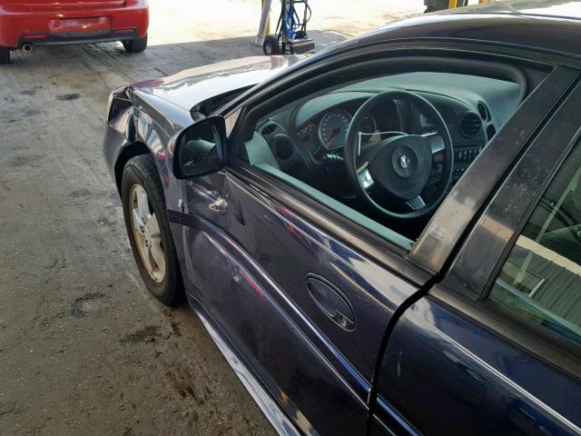 2G2WP552171206928 - 2007 PONTIAC GRAND PRIX BLUE photo 9