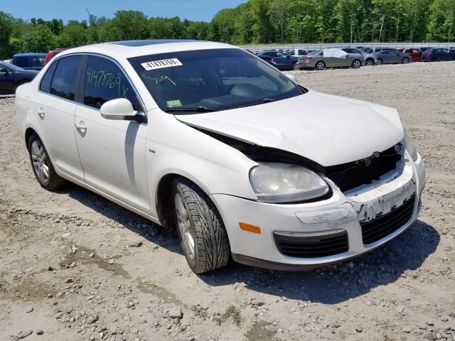 3VWEG71K27M186395 - 2007 VOLKSWAGEN JETTA WOLF WHITE photo 1