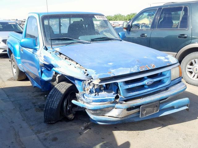 1FTCR10X4PPA79714 - 1993 FORD RANGER BLUE photo 1