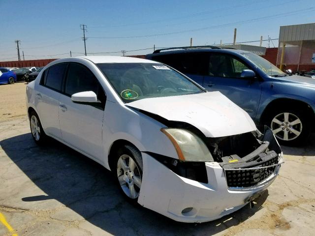 3N1AB61E49L685067 - 2009 NISSAN SENTRA 2.0 WHITE photo 1