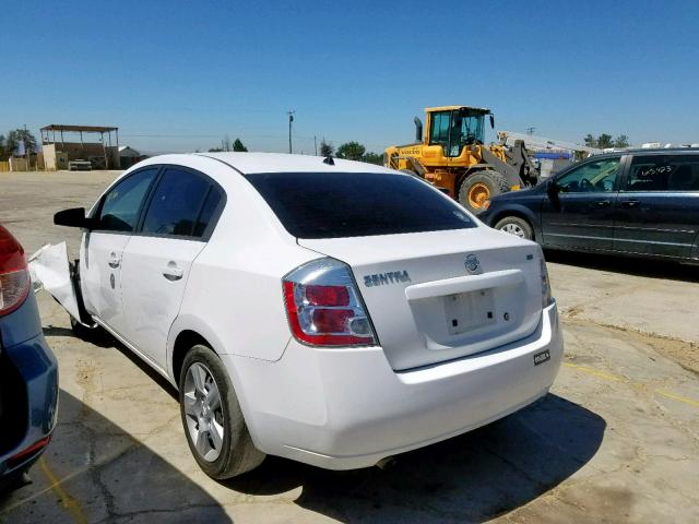 3N1AB61E49L685067 - 2009 NISSAN SENTRA 2.0 WHITE photo 3