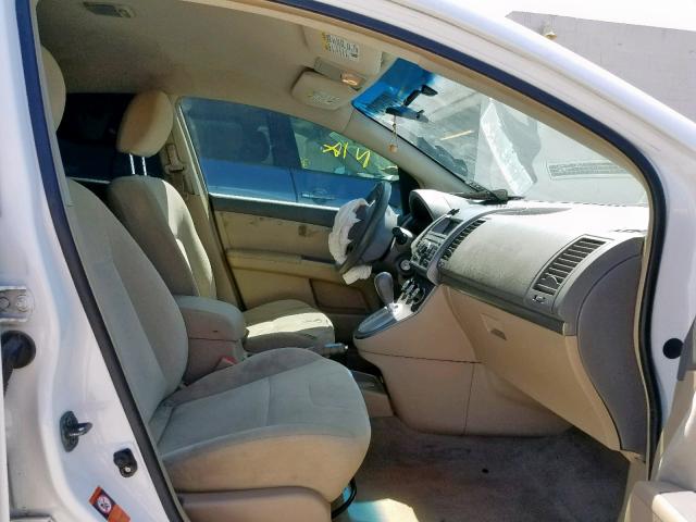 3N1AB61E49L685067 - 2009 NISSAN SENTRA 2.0 WHITE photo 5